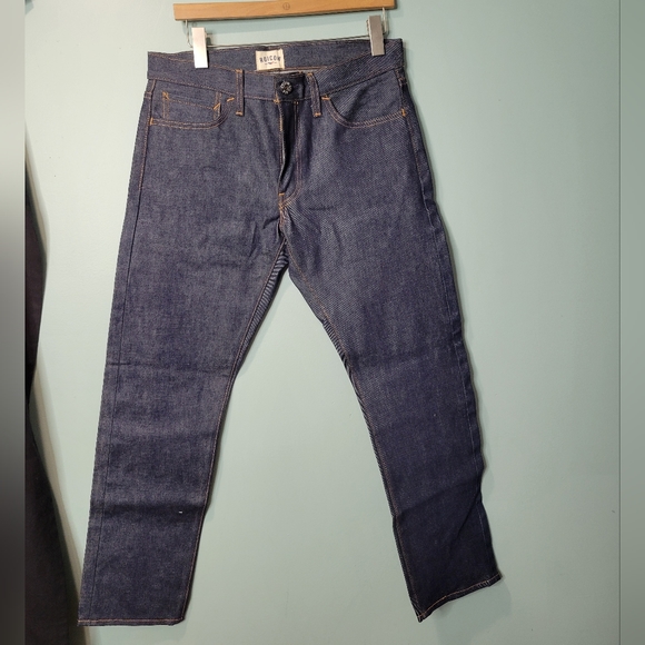 Roicom Mfg USA Made in USA American Selvedge Men's Blue Jeans Size 33X30 - Picture 1 of 3